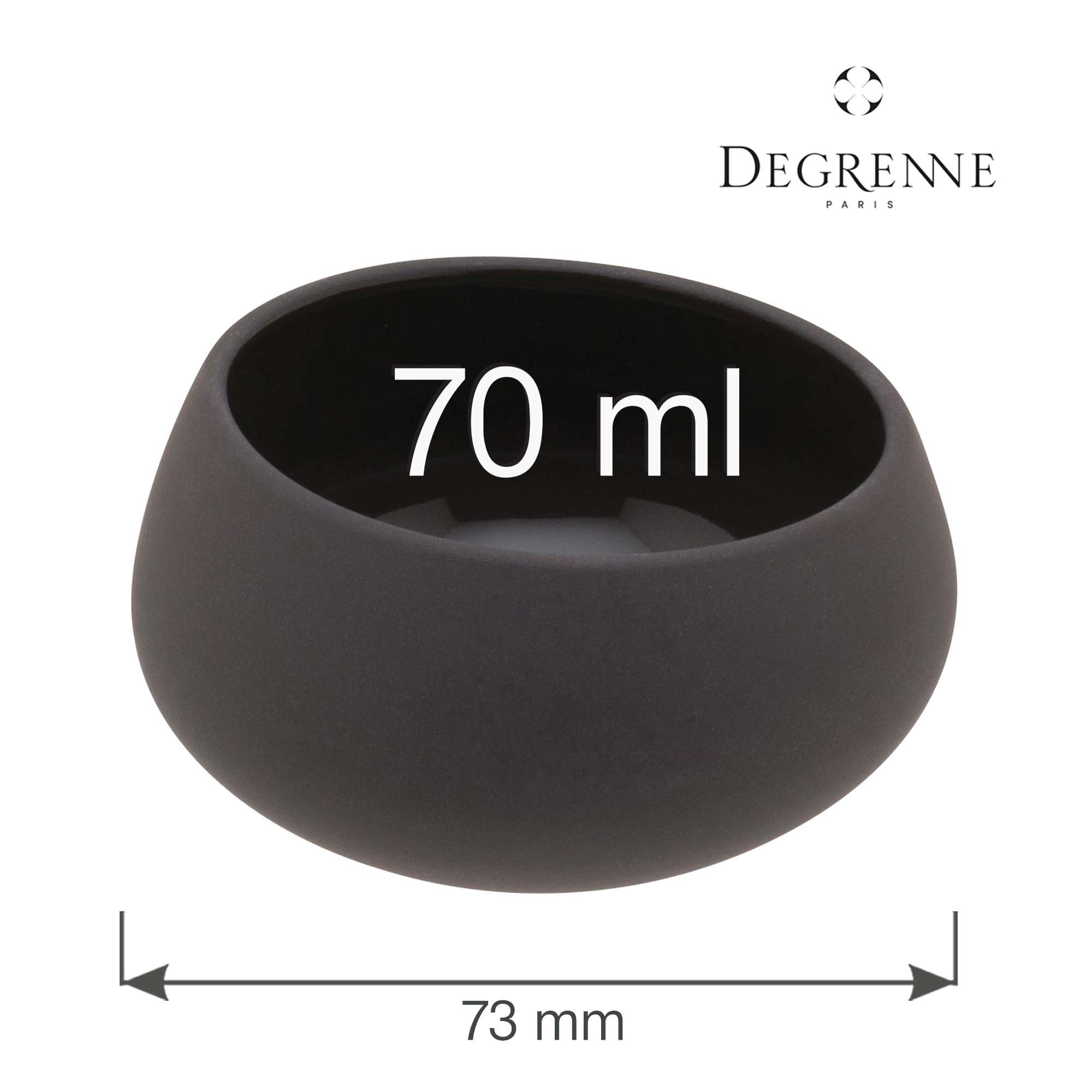 Porcelánová zošikmená miska Cocottes Carbone, 73 mm, 1 ks