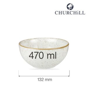 Jedálenská miska Stonecast Barley White, 470 ml, 132 mm, 1 ks