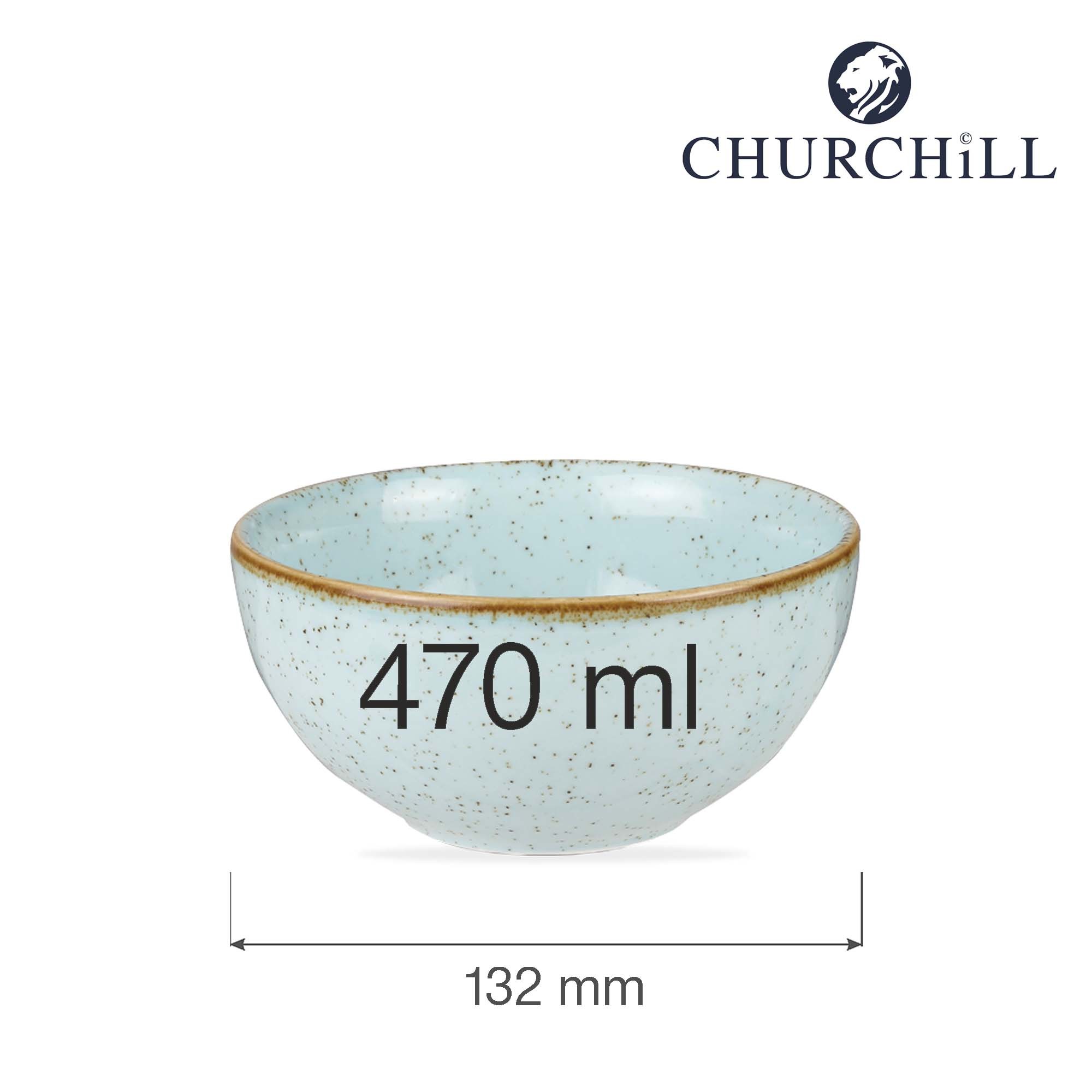 Jedálenská miska Stonecast Duck Egg Blue, 470 ml, 132 mm, 1 ks