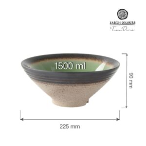 Štýlová kónická miska Beryl — 225 mm