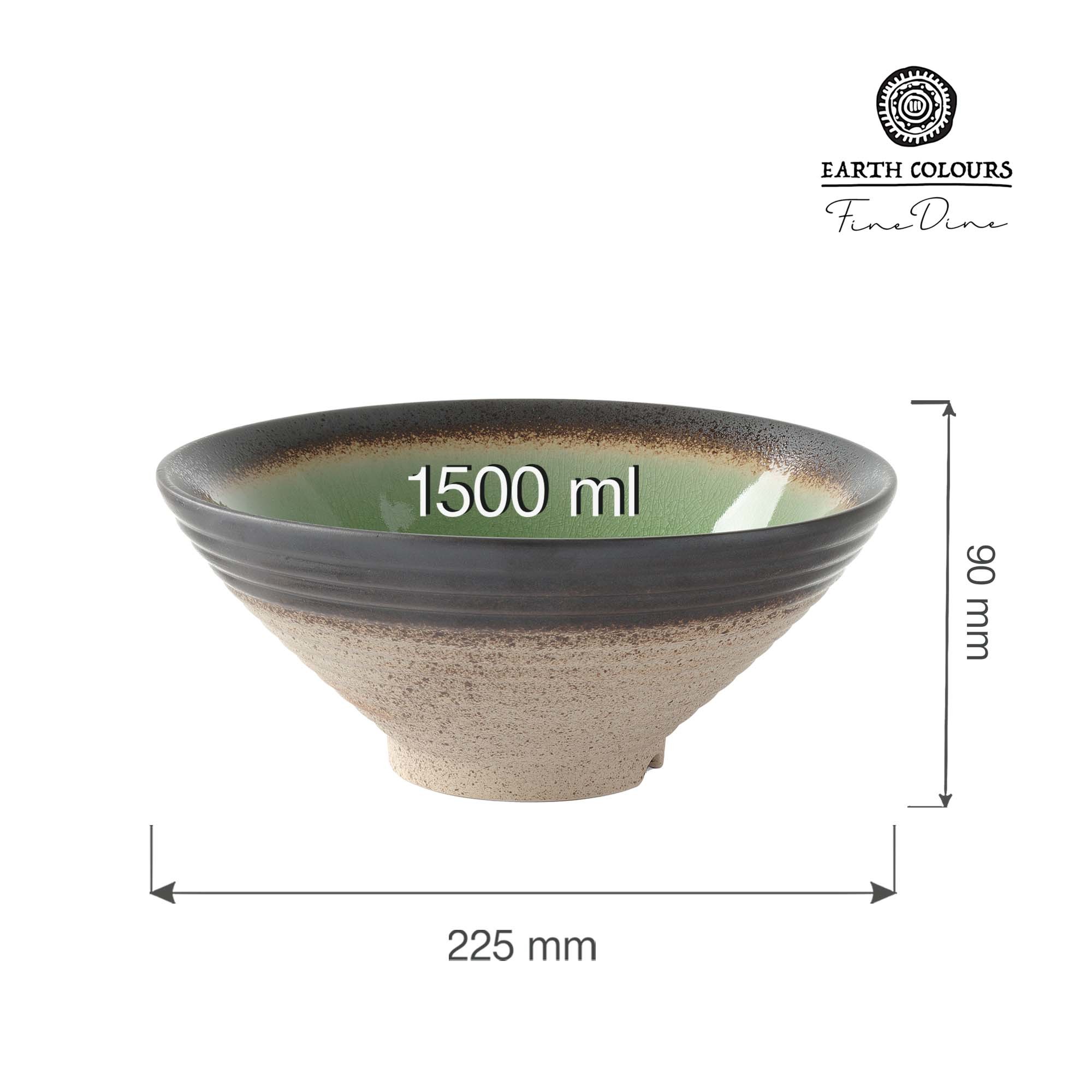 Štýlová kónická miska Beryl — 225 mm