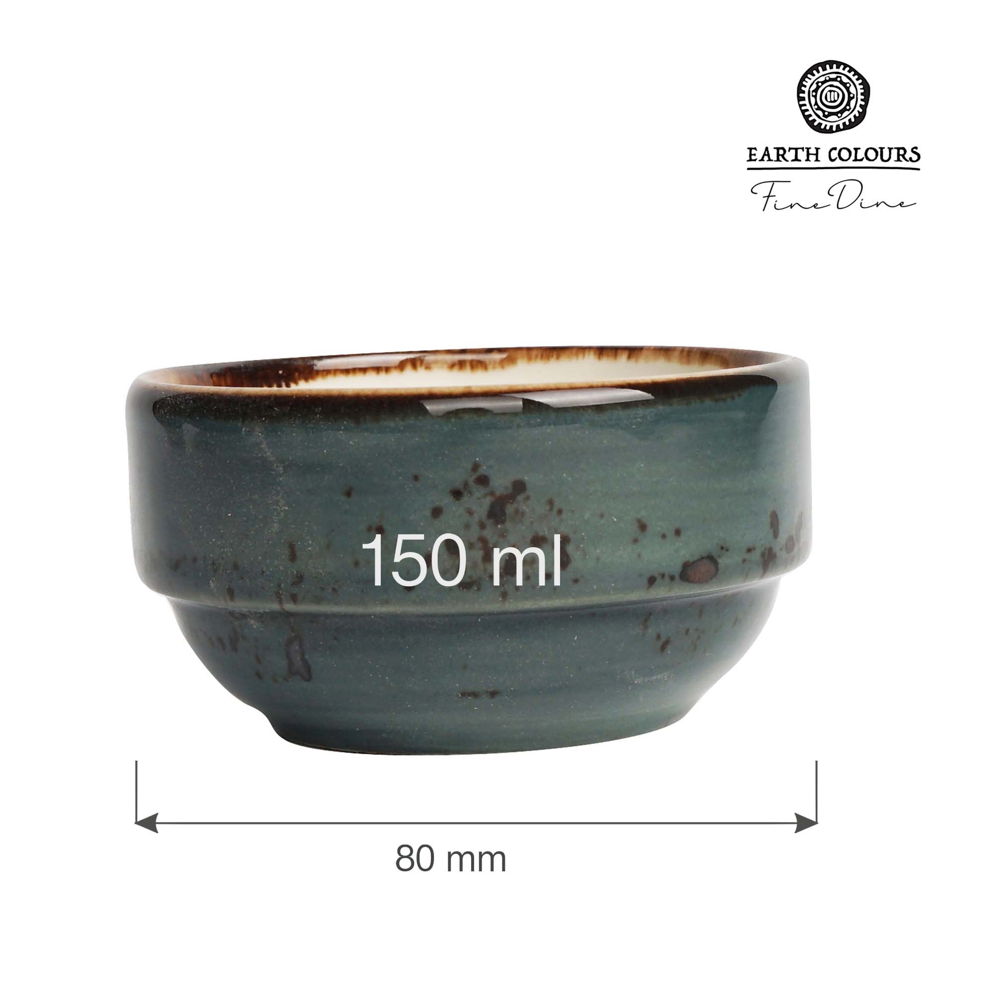 Malá stohovateľná miska Arando, 80 mm, 150 ml