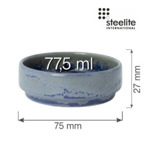 Porcelánová stohovateľná miska Aurora Vesuvius Lapis, 75 mm, 1 ks