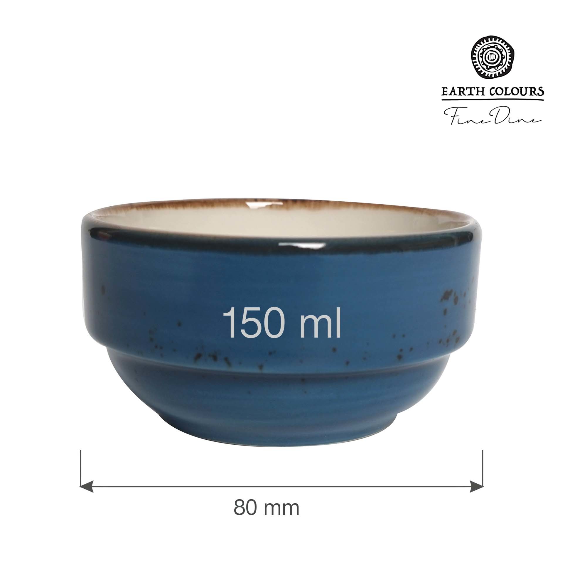 Malá stohovateľná miska Iris, 80 mm, 150 ml