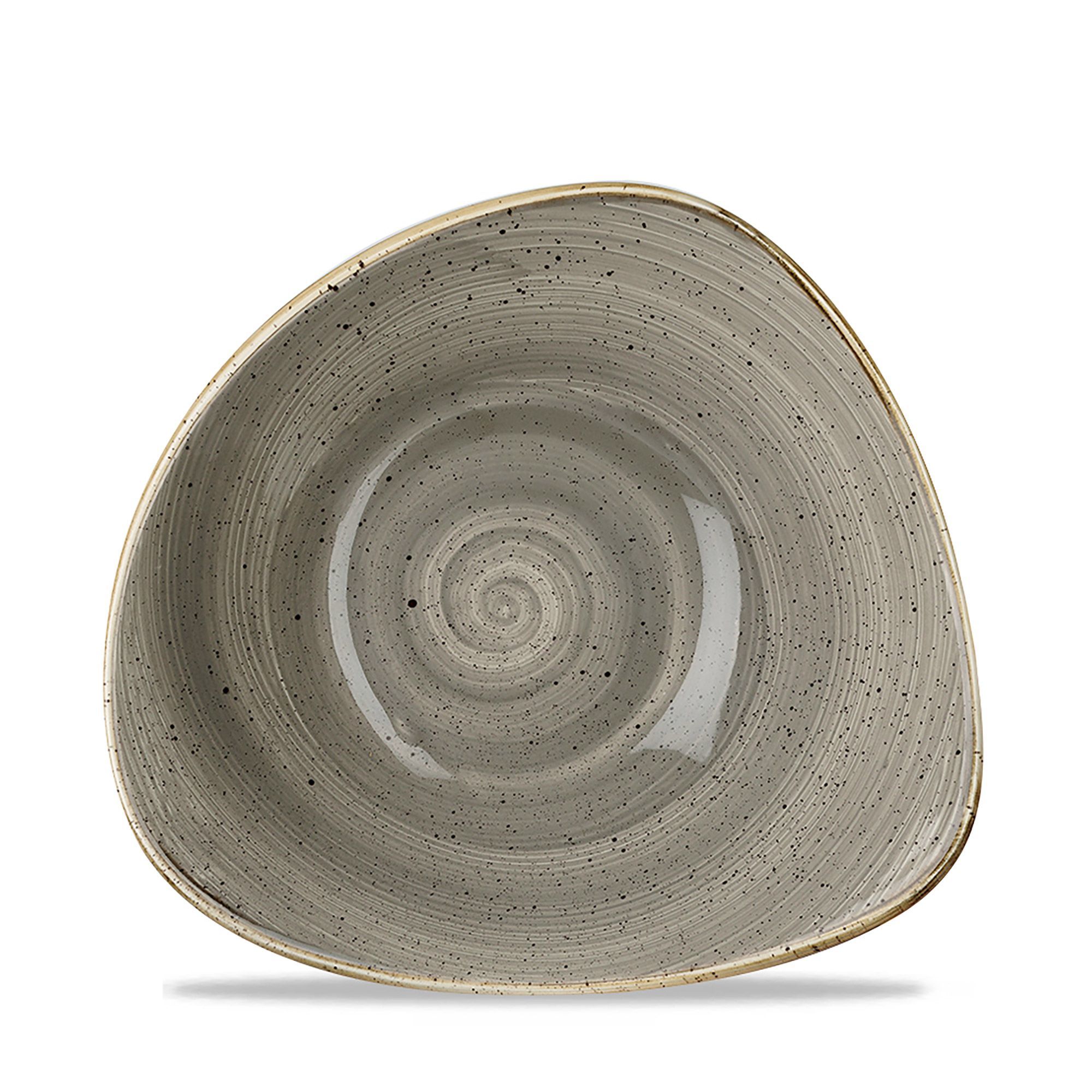 Trojboká miska Stonecast Peppercorn Grey, 370 ml, 1 ks – Obrázok 2