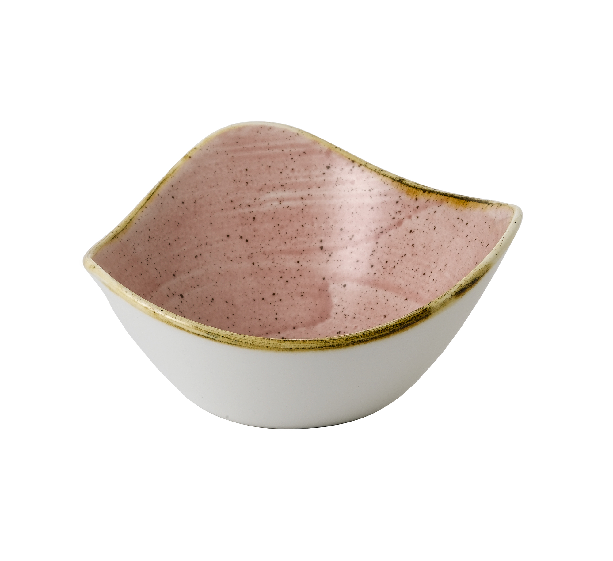 Trojboká misa Stonecast Petal Pink, 153 mm, 260 ml, 1 ks – Obrázok 3