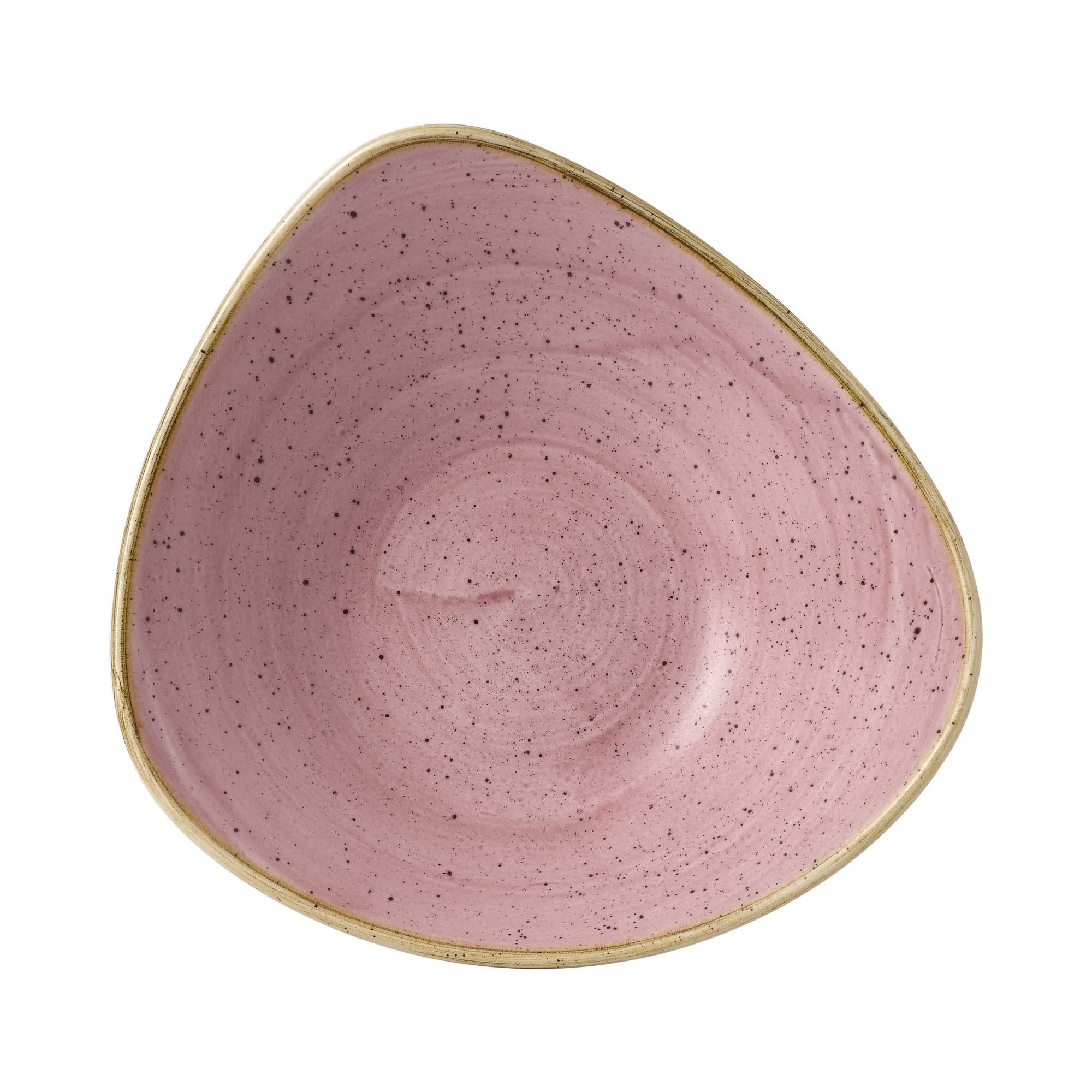 Trojboká misa Stonecast Petal Pink, 235 mm, 600 ml, 1 ks – Obrázok 2