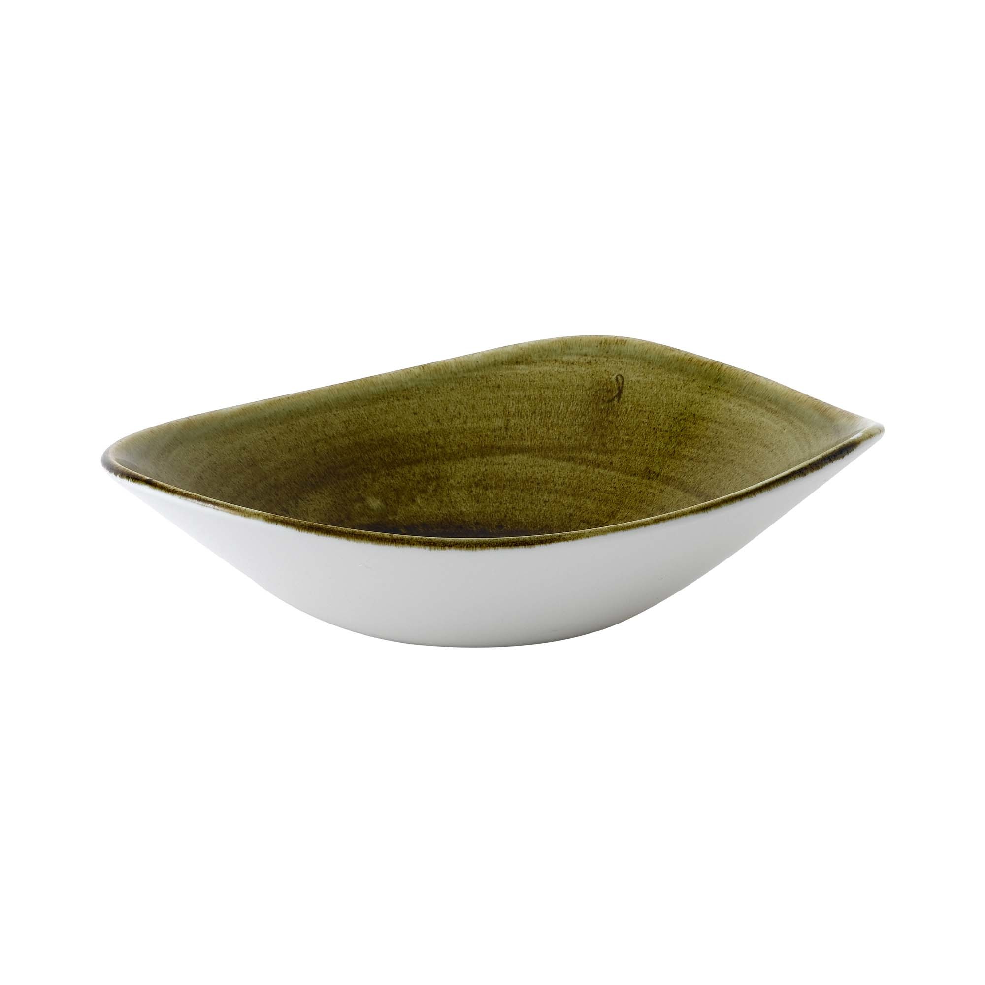 Trojboká miska Stonecast Plume Green, 153 mm, 1 ks – Obrázok 2
