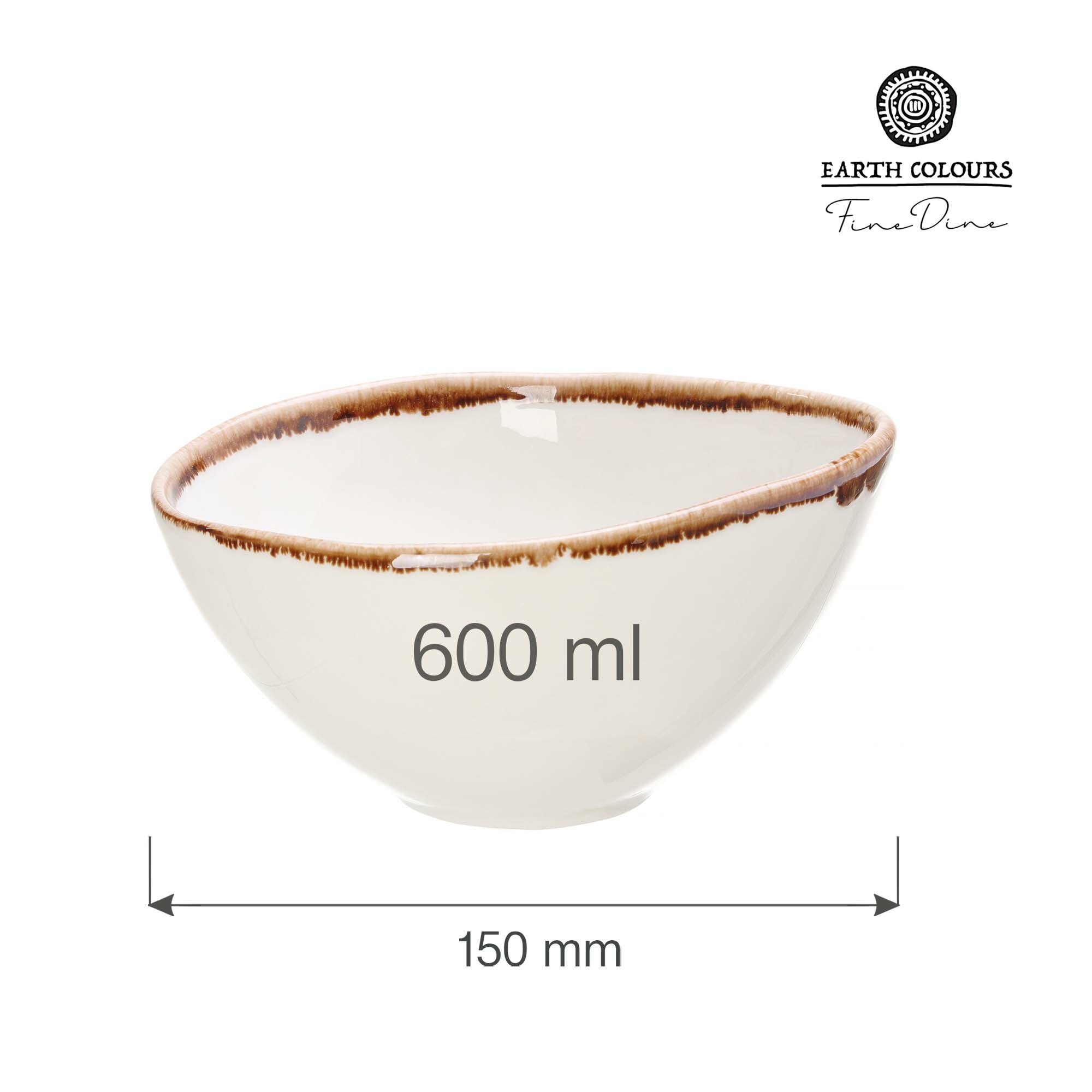 Polievková miska na cereálie Vanilla, 150 mm, 500 ml, 1 ks