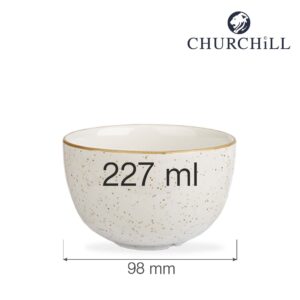 Kombinovaná miska a cukornička Stonecast Barley White, 227 ml, 98 mm, 1 ks
