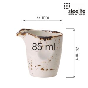 Porcelánový džbánik na mlieko Craft White, 85 ml, 1 ks