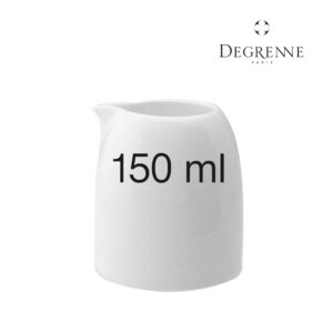 Porcelánový džbán na mlieko Salam Blanc, 150 ml, 1 ks