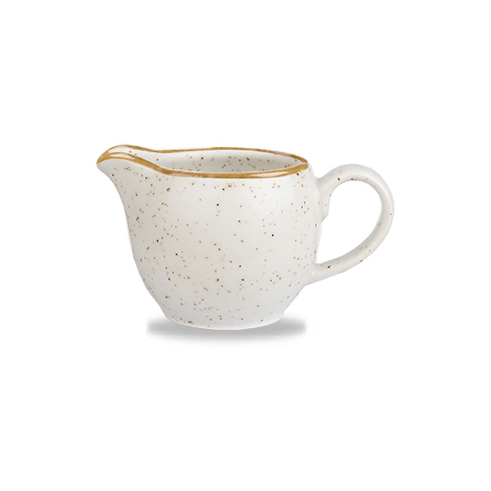 Malý džbánik na mlieko Stonecast Barley White, priemer 70 mm, 114 ml, 1 ks – Obrázok 2
