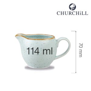Malý džbánik na mlieko Stonecast Duck Egg Blue, 114 ml, 1 ks