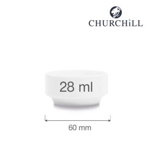Porcelánová miska na dipy Profile, 28 ml, 60 mm