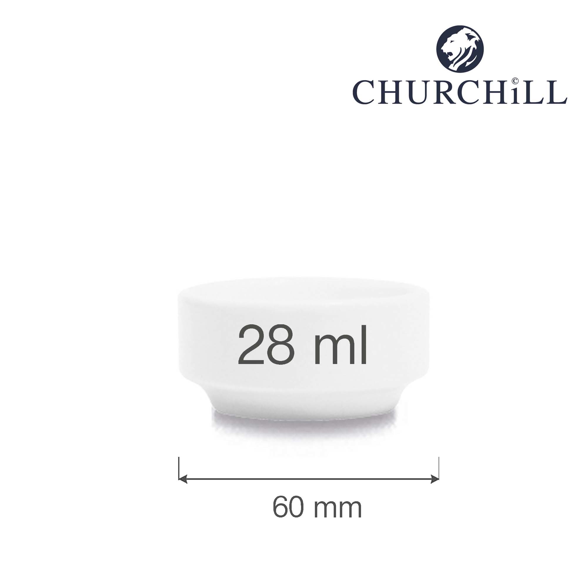 Porcelánová miska na dipy Profile, 28 ml, 60 mm