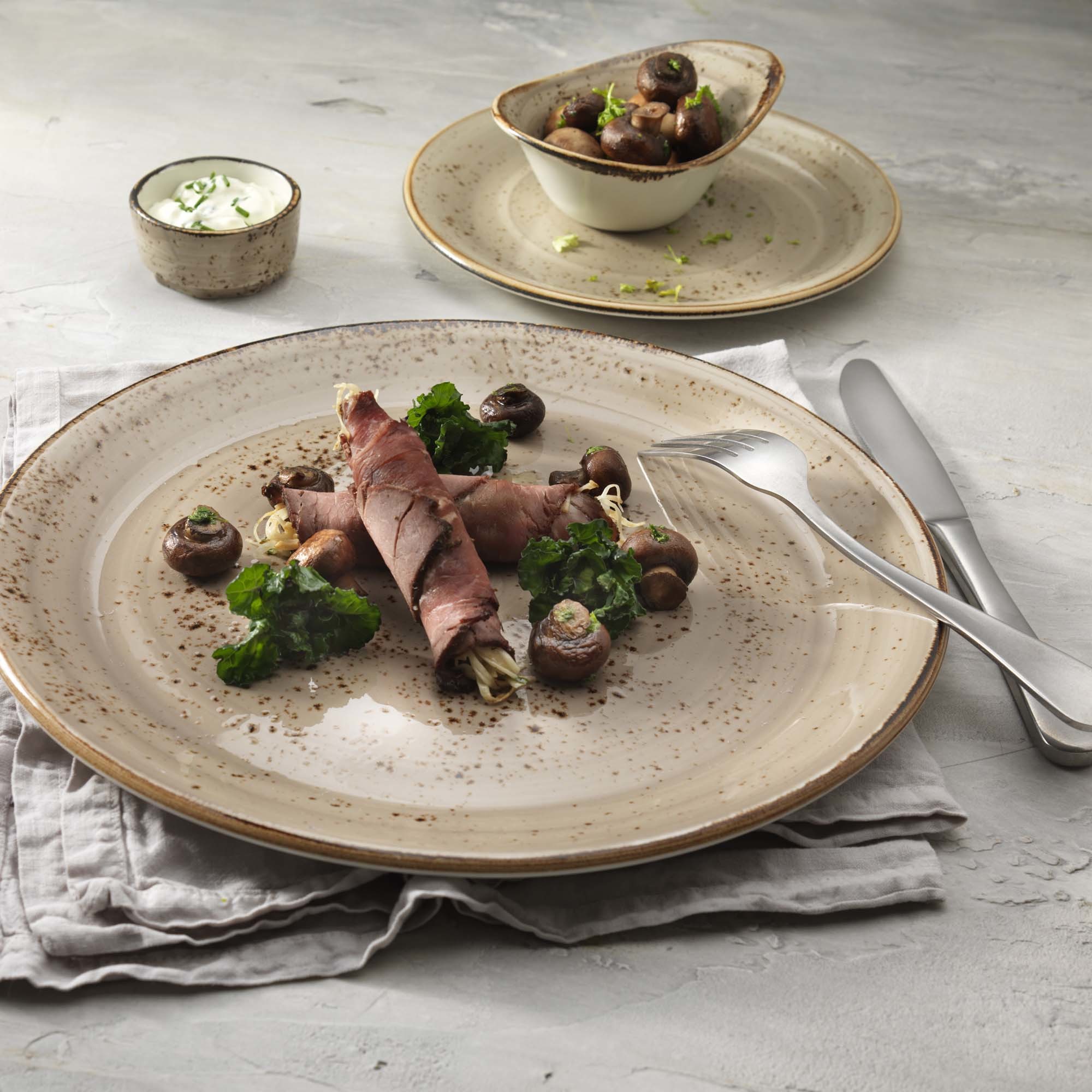 Porcelánová miska na dip Craft Porcini, 65 mm, 1 ks – Obrázok 4