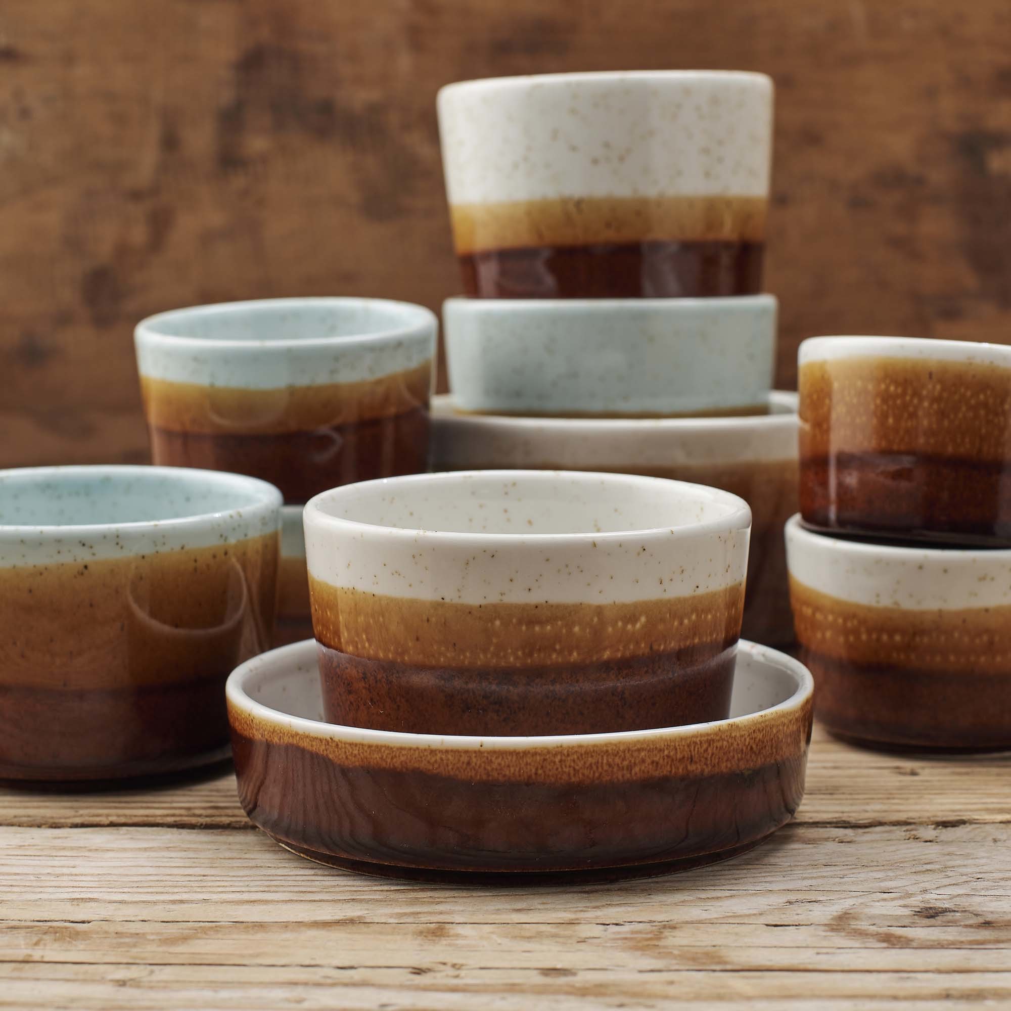 Porcelánová miska na drobné dipy Nourish Siena Barley White, 75 mm, 1 ks – Obrázok 4