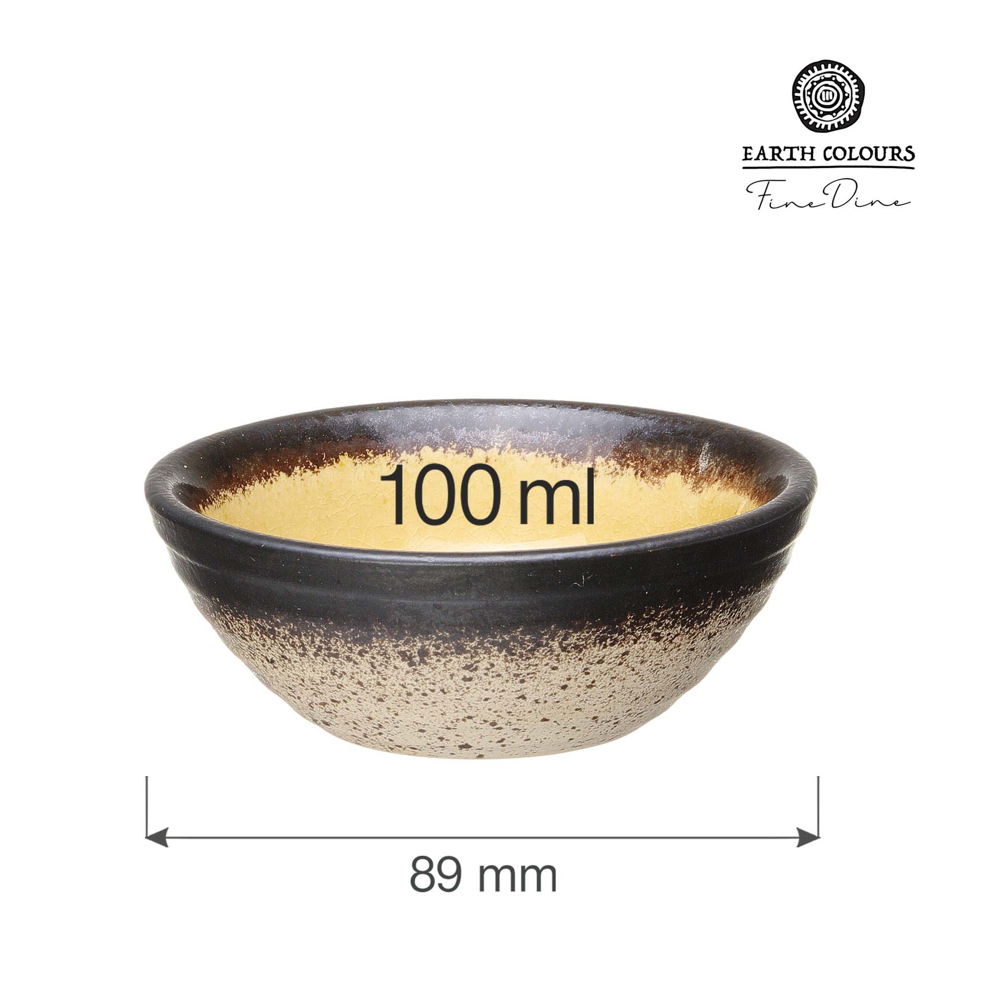 Drobná miska na dipy a omáčky Topaz, 89 mm, 1 ks