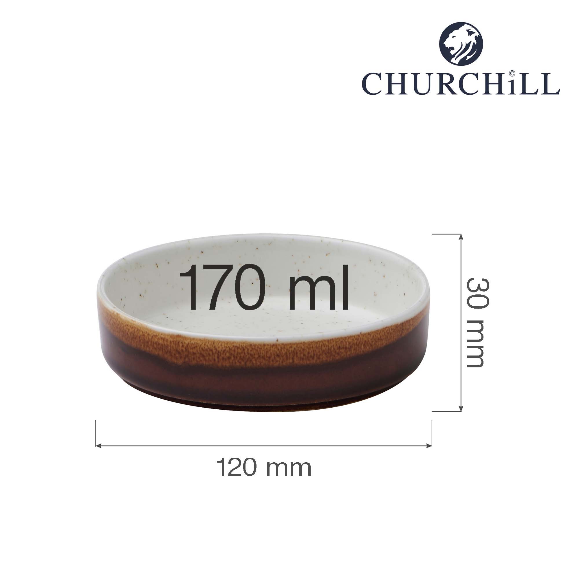 Porcelánová miska Nourish Barley White, 120 mm, 1 ks