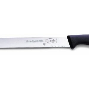Profesionálny nárezový nôž – čiastočne vlnitý výbrus čepele, dĺžka 23 cm