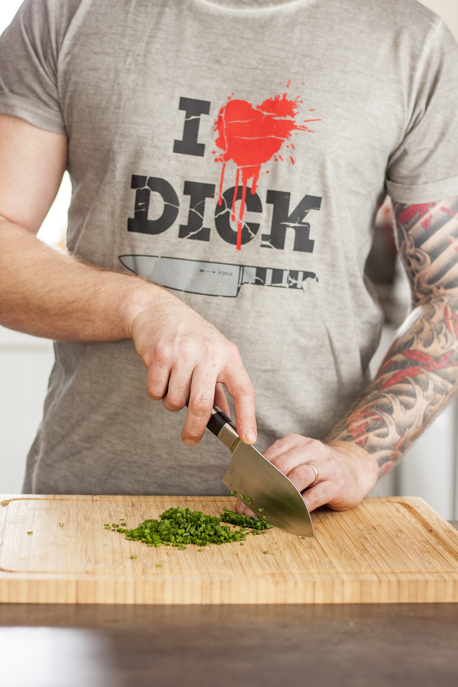 Špeciálny gastro nôž – Dick, séria 1905, na bylinky a parmezán – Obrázok 3