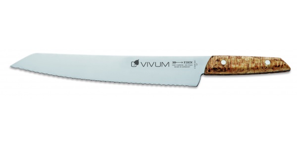 Nôž na pečivo – Dick, séria Vivum, vlnitý výbrus, dĺžka 26 cm