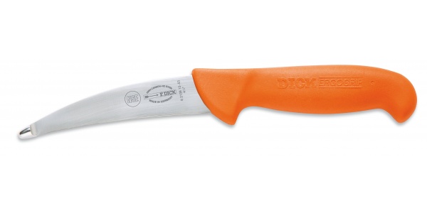 Nôž na vnútornosti Dick — oranžová rukoväť, 12 cm