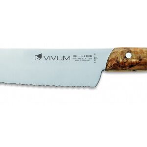 Kovaný nôž s vlnitým výbrusom — séria VIVUM, dĺžka 18 cm