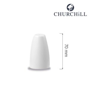 Porcelánová nádobka na korenie Profile, výška 70 mm, 1 ks