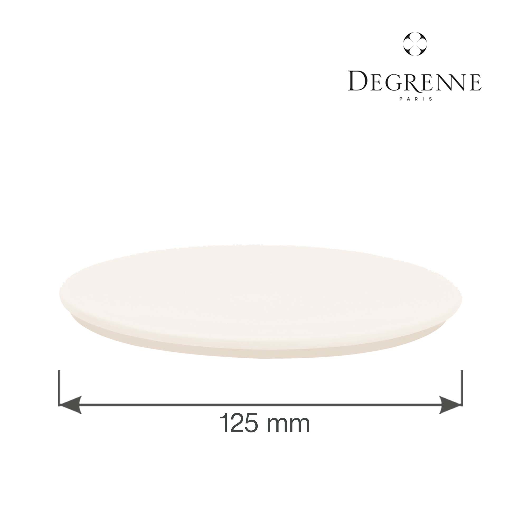 Porcelánové veko/tanier Cocottes Blanc Sable, 125 mm, 1 ks