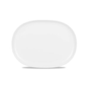 Porcelánový elipsovitý tanier Alchemy Moonstone, 265 x 355 mm, 1 ks