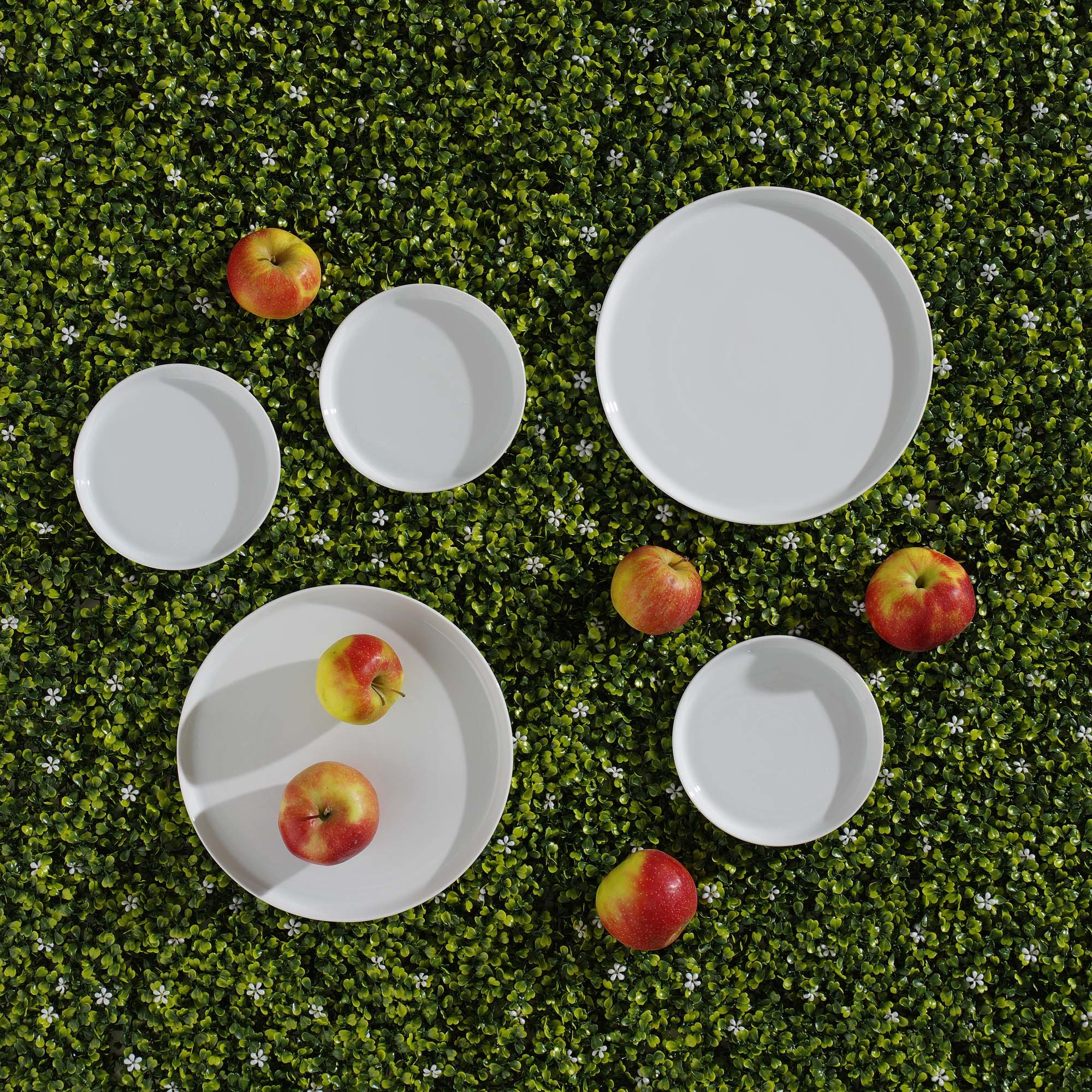Elegantný oválny tanier Bianco — 210x140 mm – Obrázok 4