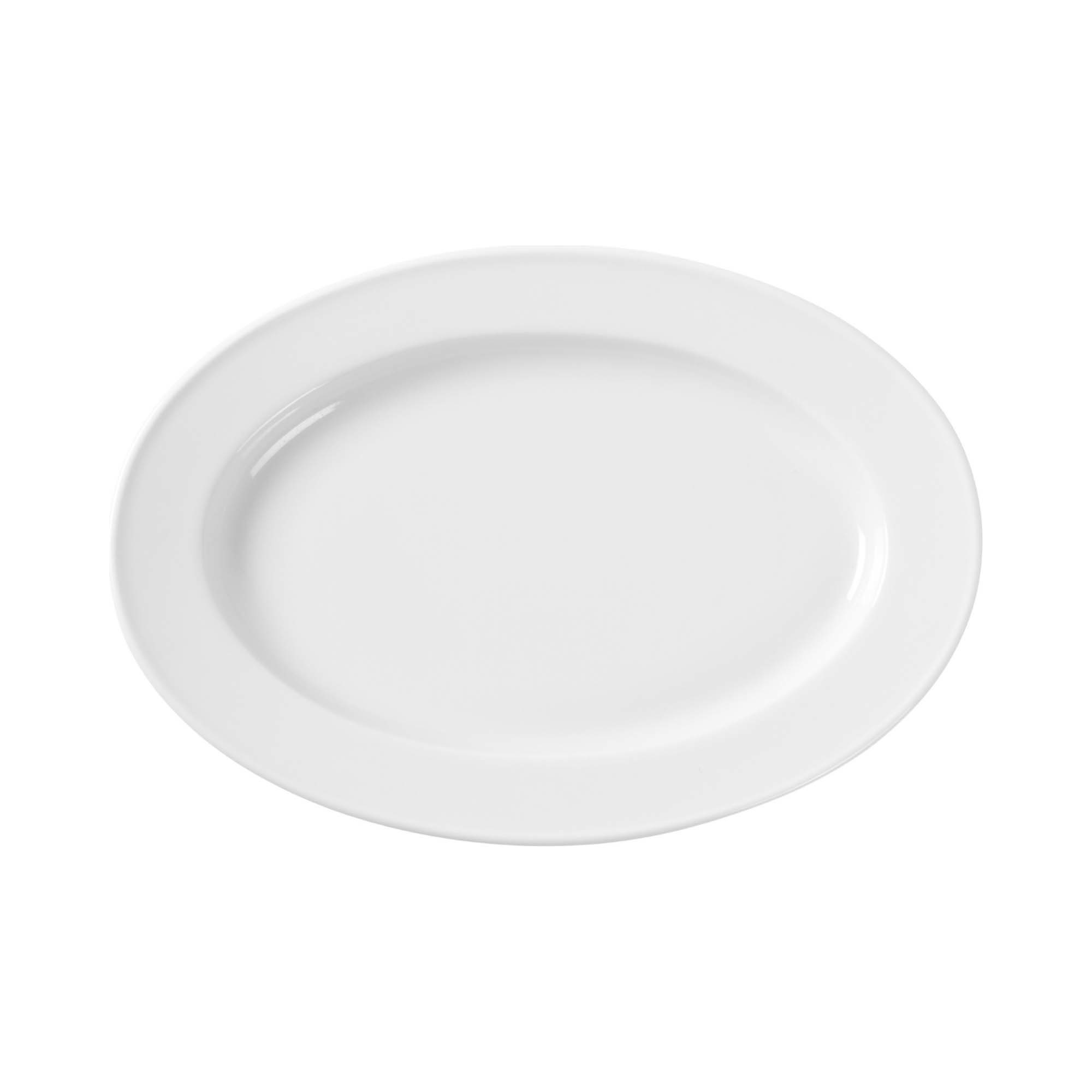 Elegantný oválny tanier Bianco — 240x170 mm – Obrázok 4