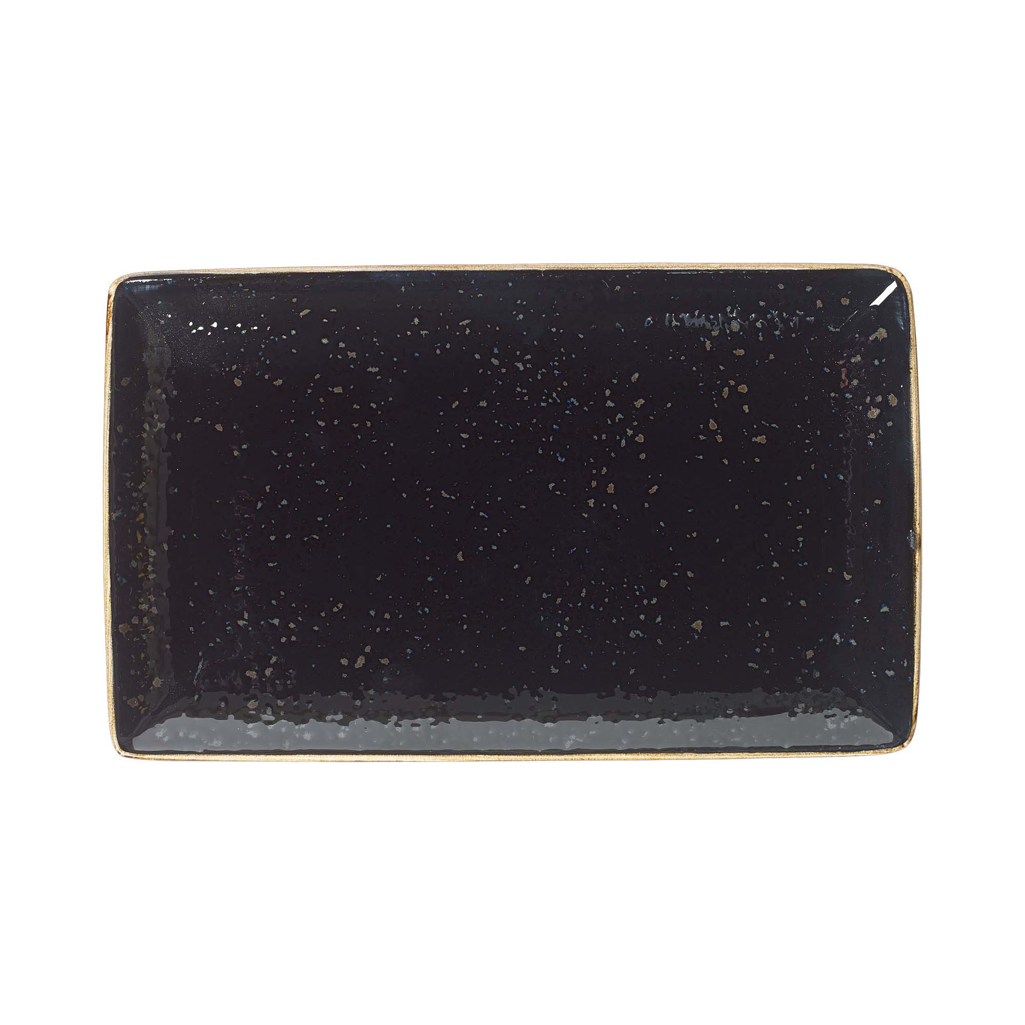 Porcelánový tanier obdĺžnikový Craft Liquorice, 270 x 167 mm, 1 ks – Obrázok 2