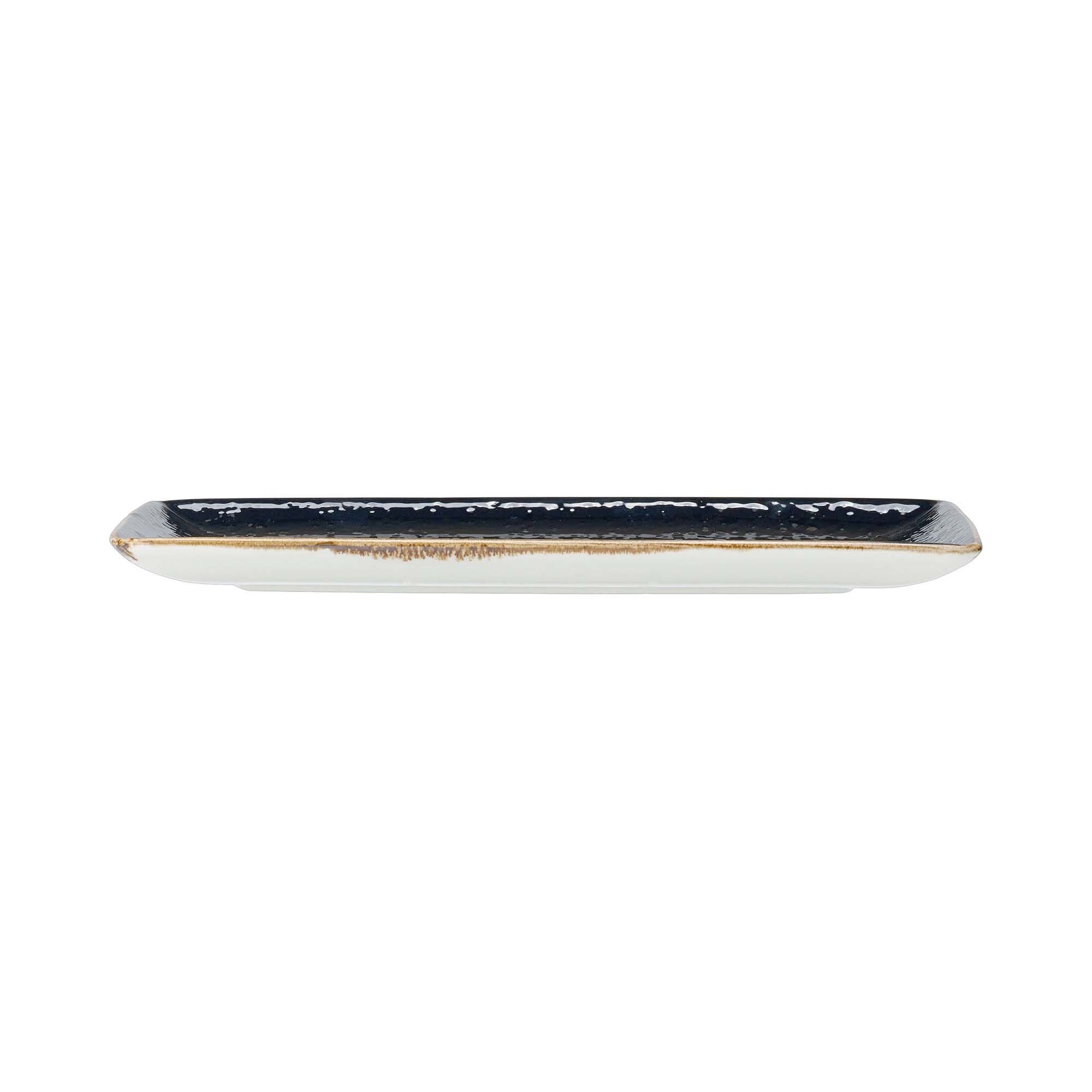 Porcelánový tanier obdĺžnikový Craft Liquorice, 270 x 167 mm, 1 ks – Obrázok 3