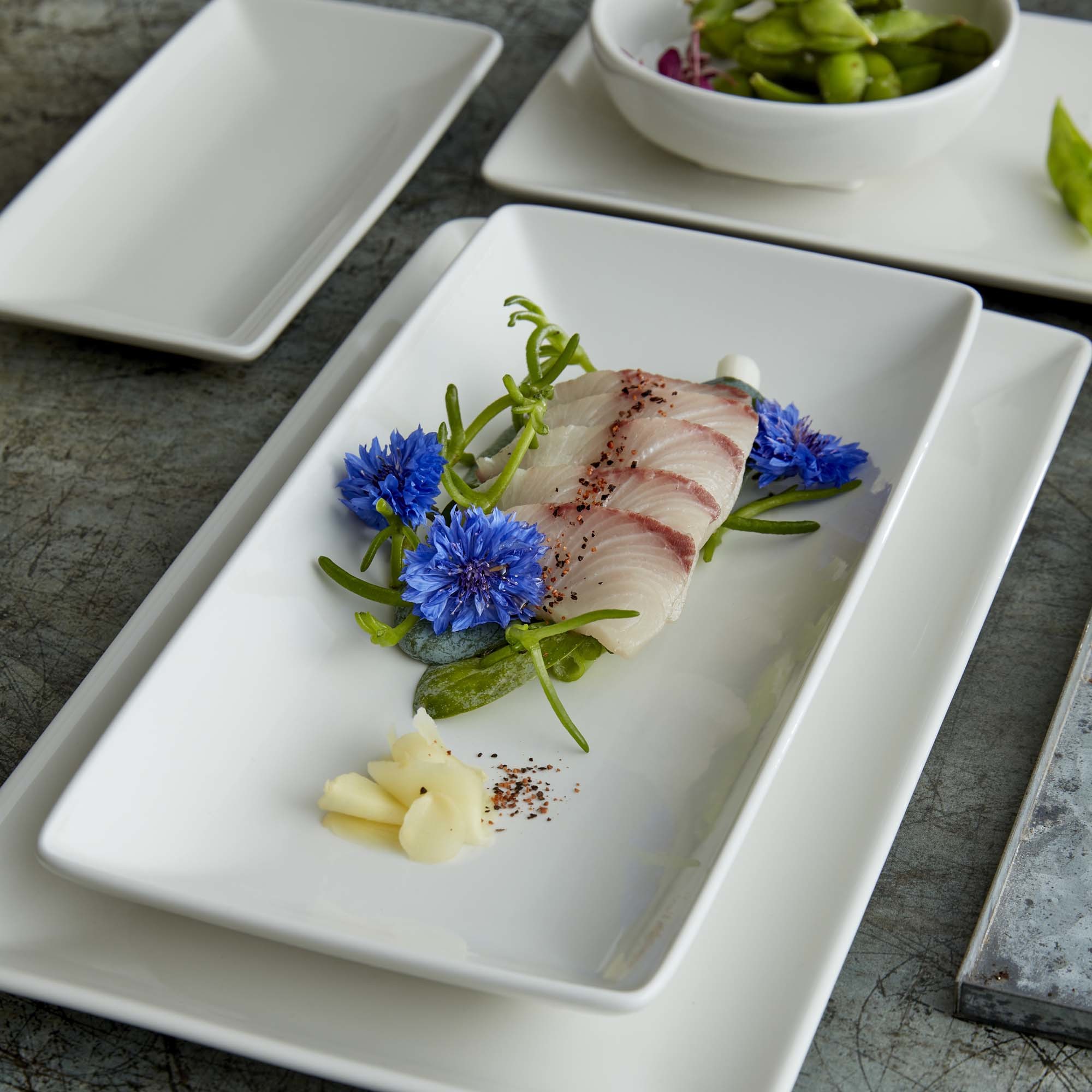 Porcelánový tanier obdĺžnikový City Taste, 270 x 167 mm, 1 ks – Obrázok 2