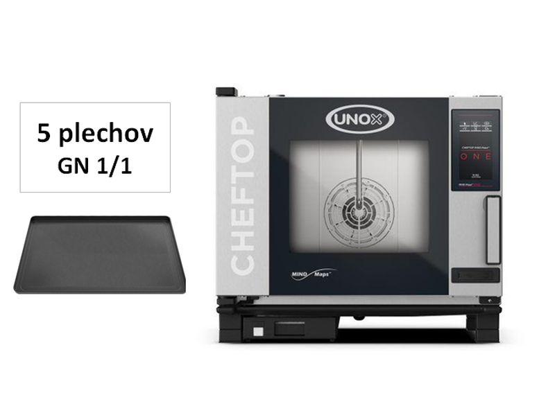 UNOX ChefTop MindMaps One XEVC-0511-E1RM elektrický parný konvektomat