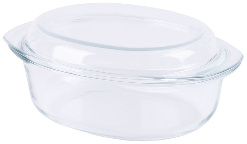 Zapekacia misa – MagicHome, 3500 ml, borosilikátové sklo, oválna