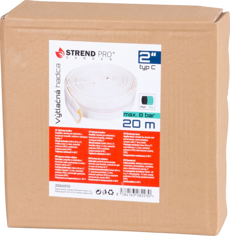 Prečerpávacia hadica Strend Pro - výtlačná, bez koncoviek, typ C, 2", dĺžka 20 m – Obrázok 2