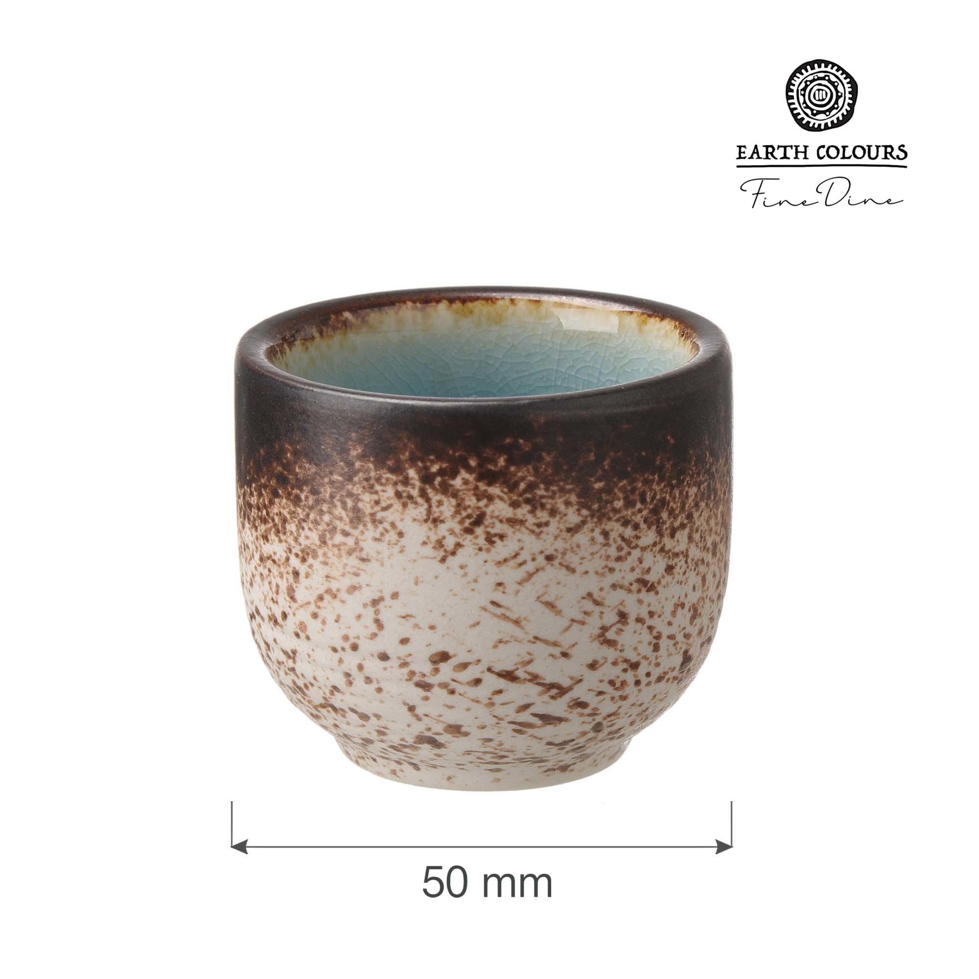 Keramický Ramekin Lazur — 50 mm, balenie 12 kusov