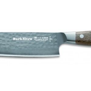 Japonský kovaný kuchársky nôž — Santoku DarkNitro kovaný, dĺžka 18 cm