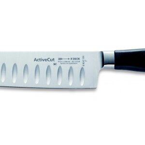 Japonský nož – Santoku, Dick, séria Active Cut, kovaný, špeciálny výbrus, 18 cm