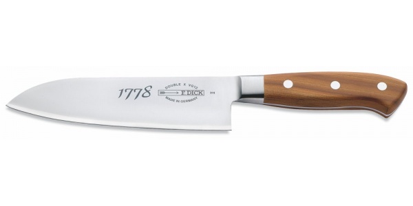 Japonský kovaný nôž – Santoku, jubilejná séria 1778, dĺžka 17 cm