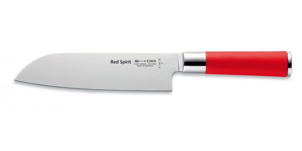 Japonský kovaný kuchársky nôž — Santoku, séria Dick RED SPIRIT, dĺžka 18 cm