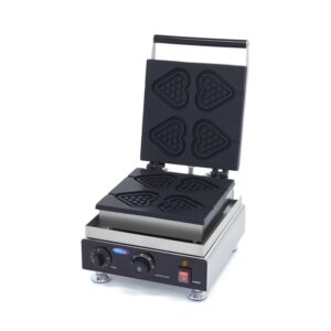 Elektrický vaflovač so srdcovým vzorom – 4 formy, 9374230