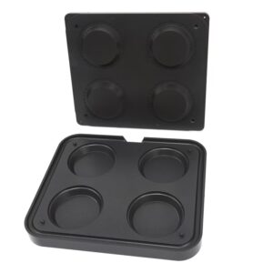 Silikónová forma – na okrúhle tartaletky, rozmer 124/100 mm, kapacita 4 kusy