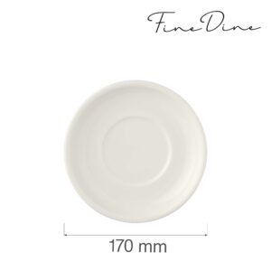 Porcelánová podšálka Crema — na bujónovú misku, 170 mm