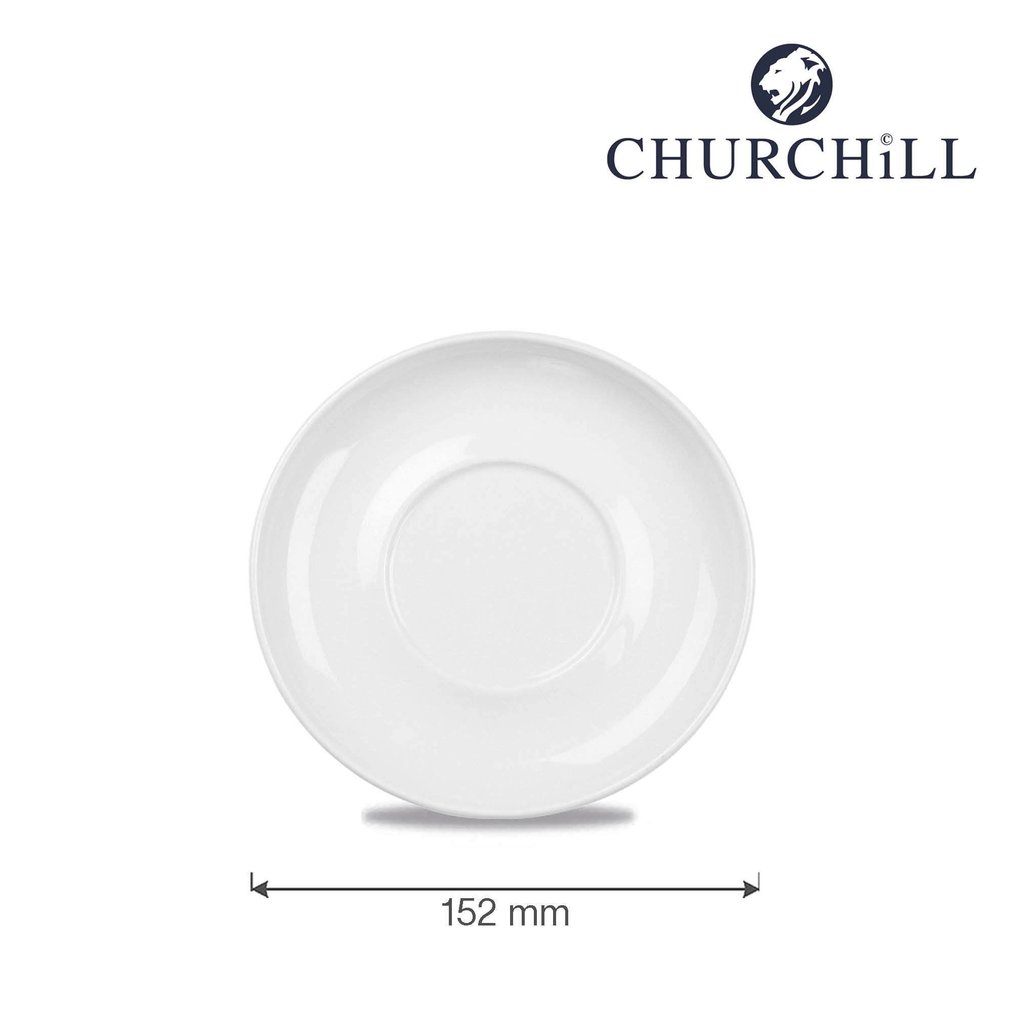Porcelánová podšálka pod polievkové a stohovateľné misky Profil, 152 mm, 1 ks