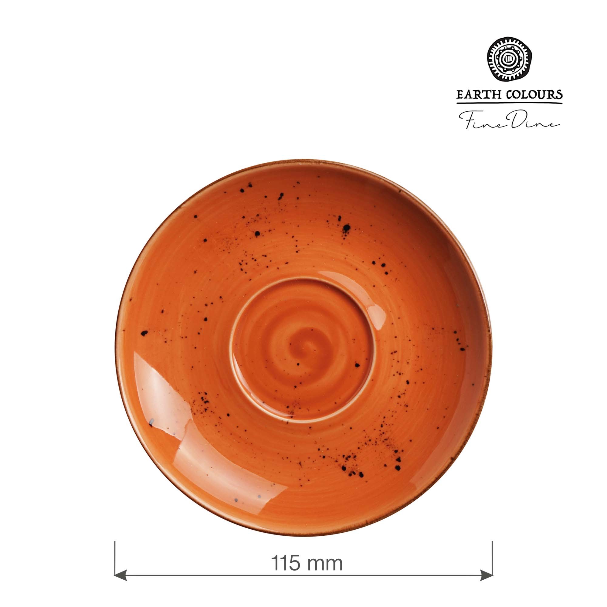 Klasická podšálka na espresso Dahlia, 115 mm